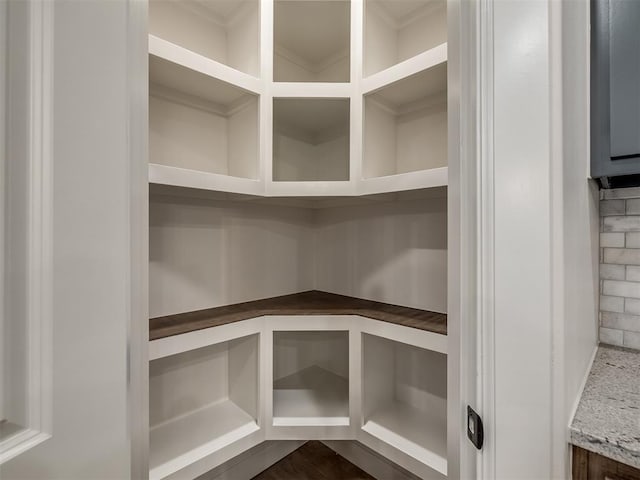 view of pantry