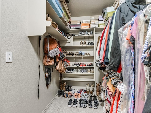 view of spacious closet