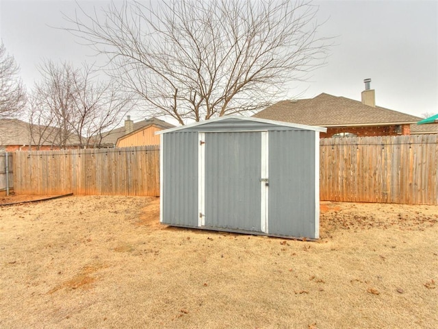 view of outdoor structure