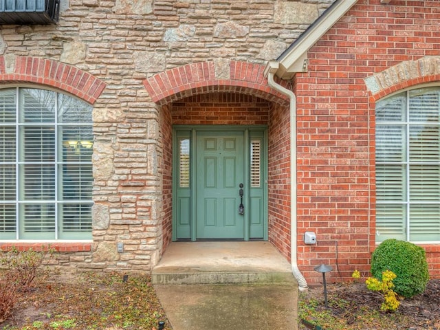 view of property entrance