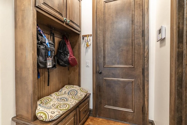 view of mudroom