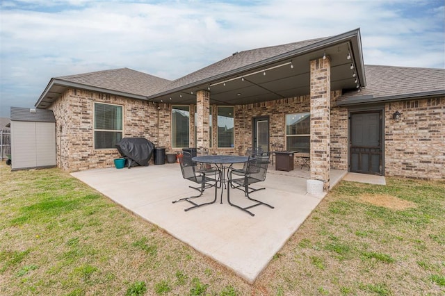 view of patio / terrace featuring grilling area