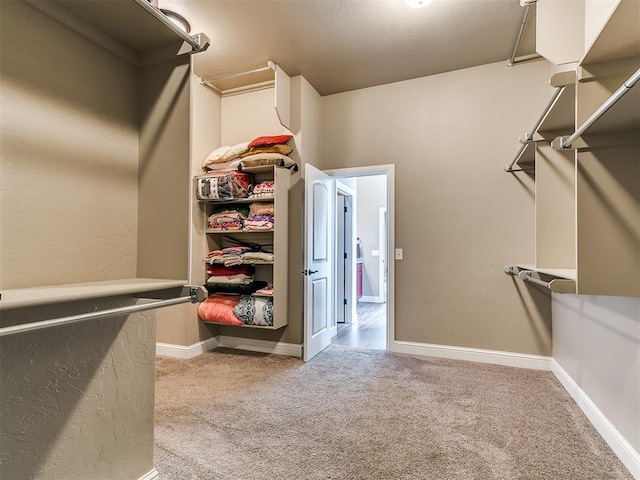 9015 Tall Oaks Dr, Guthrie, OK 73044 - walk in closet featuring carpet