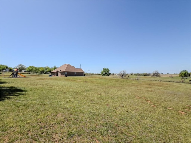 3629 W County Street 2850th St, Ninnekah, OK 73067 - view of yard with a rural view