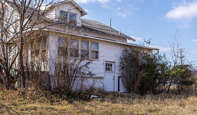 view of property exterior