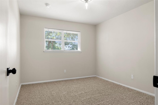 empty room featuring carpet floors