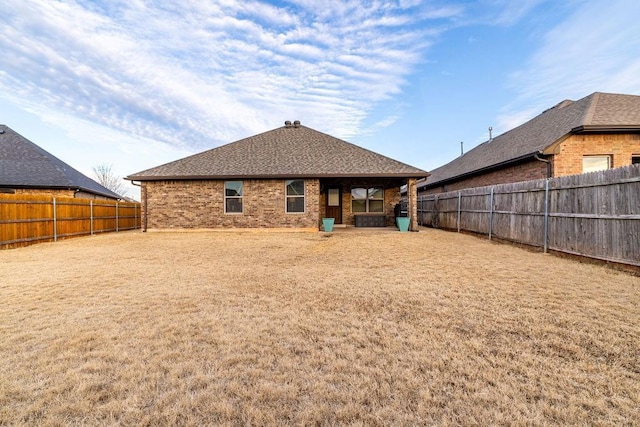 view of rear view of house