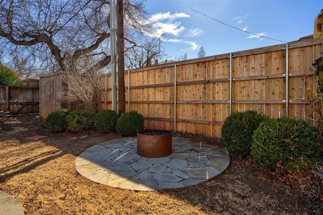 208 NW 20th St, Oklahoma City, OK 73103 - view of yard with a patio area and a fenced backyard