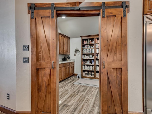 view of pantry