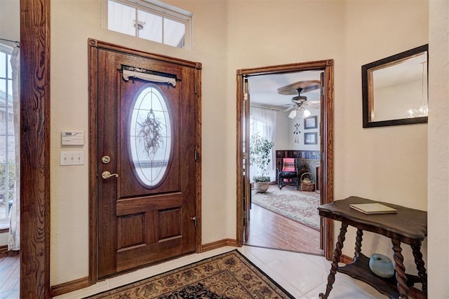 view of foyer