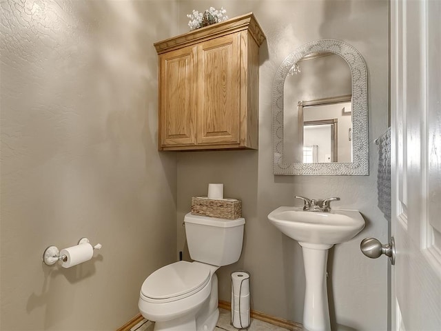 bathroom with toilet