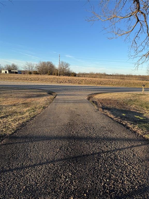 view of road featuring a rural view