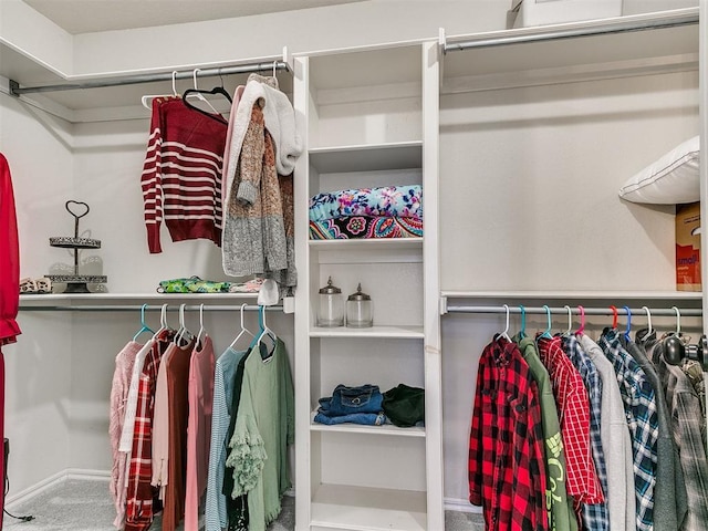 view of spacious closet