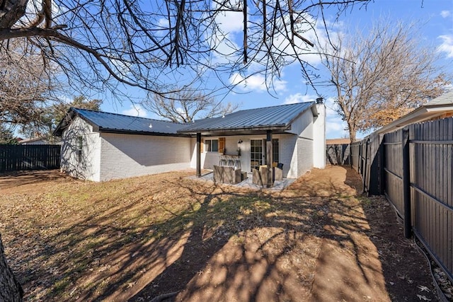 view of back of property