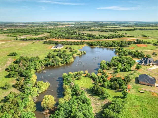 19001 Bobcat Ridge Ct, Cashion, OK 73016 - view of rural area featuring a nearby body of water