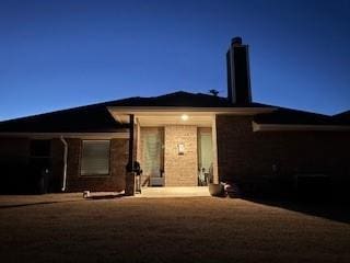 view of rear view of house