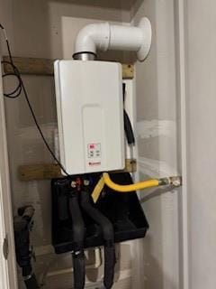 utilities with tankless water heater