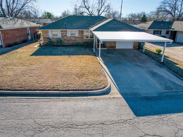 view of ranch-style home