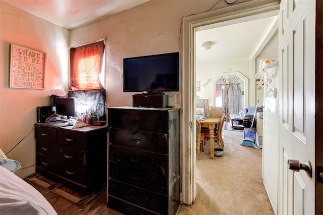 1801 E Madison St, Oklahoma City, OK 73111 - bedroom featuring light hardwood / wood-style flooring