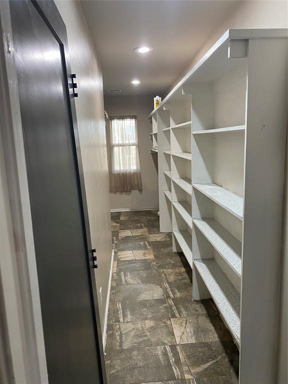 view of pantry