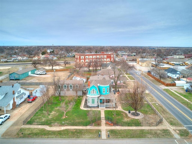 506 S Evans Ave, El Reno, OK 73036 - drone / aerial view
