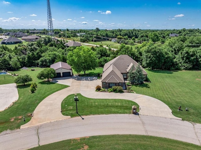 4608 Riata Cir, Tuttle, OK 73089 - view from above of property