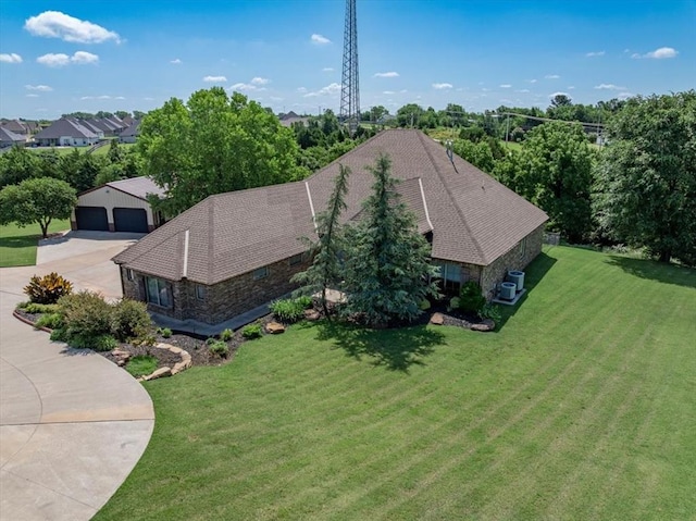 4608 Riata Cir, Tuttle, OK 73089 - aerial view of property and surrounding area