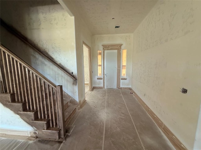6941 Lake View Ct, Cashion, OK 73016 - entryway with stairs