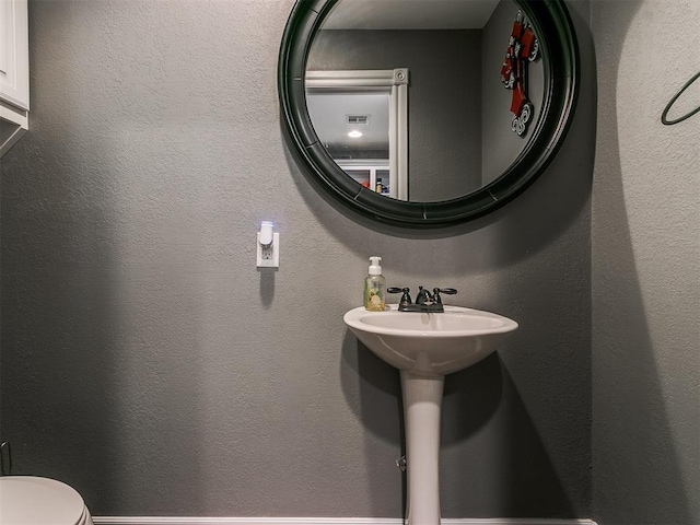 bathroom with toilet