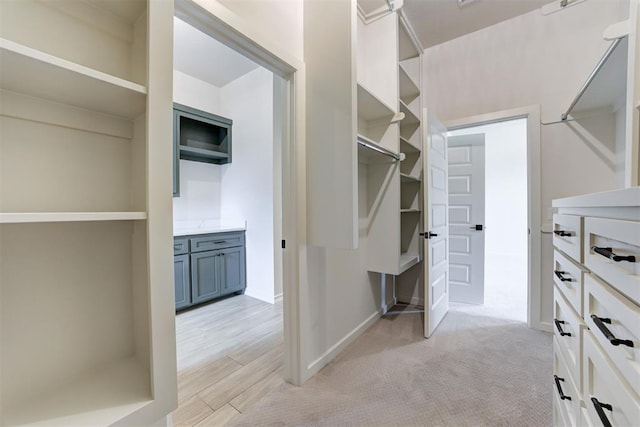 view of spacious closet