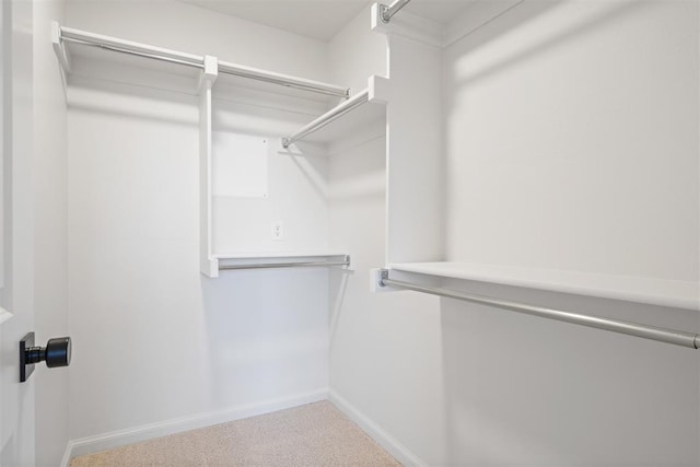 3400 Piney River Dr, Yukon, OK 73099 - spacious closet featuring carpet floors