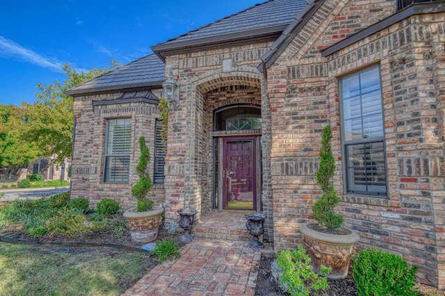 view of property entrance