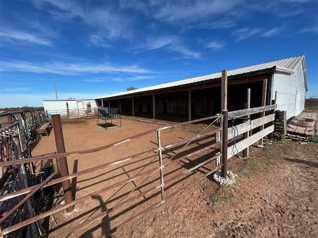 view of stable