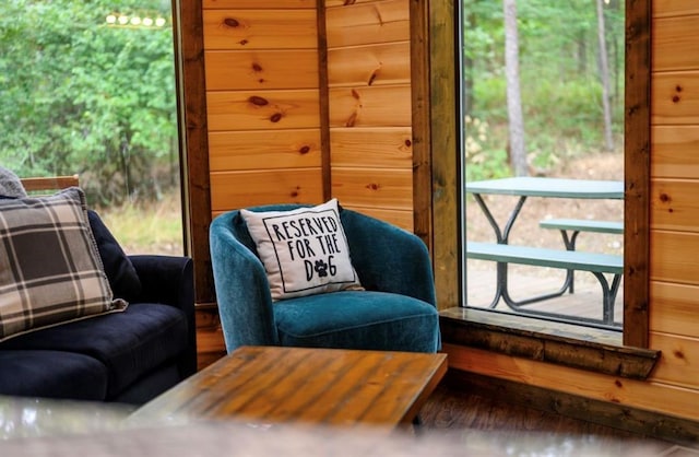 view of sitting room