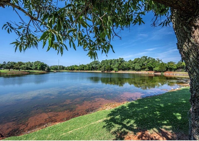 property view of water