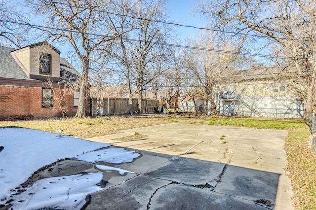 view of sport court