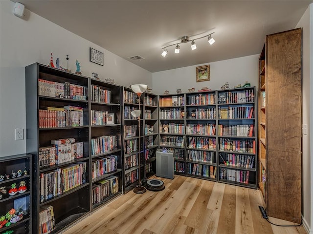 interior space featuring hardwood / wood-style floors