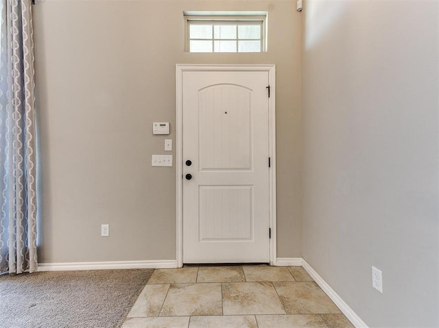 view of foyer