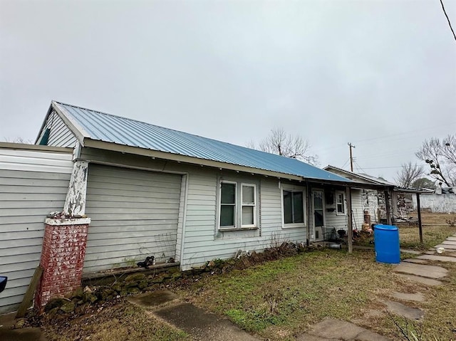 view of back of house