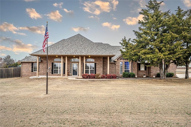 view of front of house