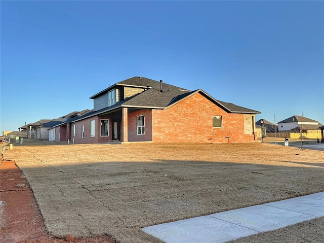 view of rear view of house