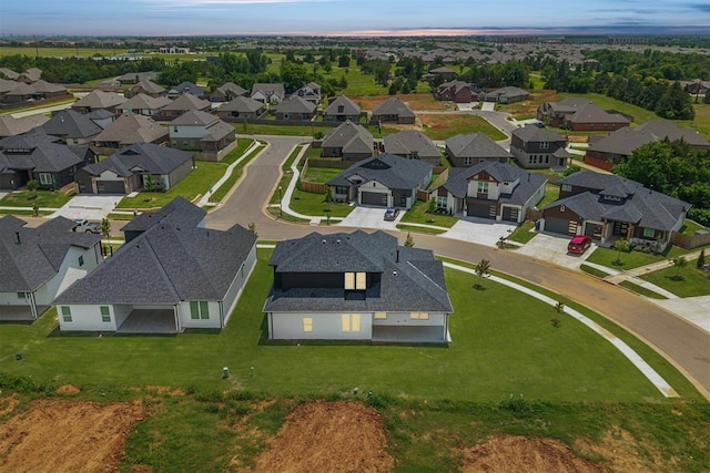 7225 NW 154th St, Edmond, OK 73013 - aerial view of residential area