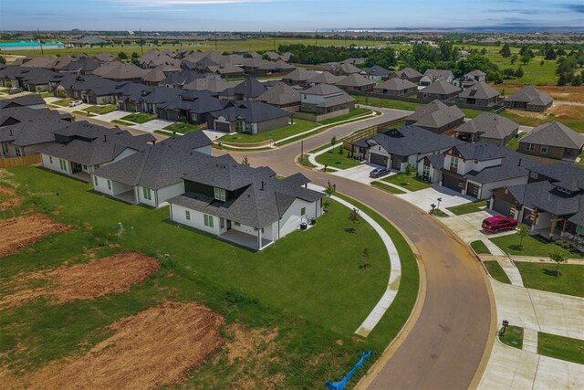 7225 NW 154th St, Edmond, OK 73013 - aerial view of residential area