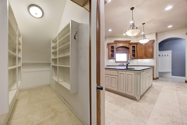 pantry with sink