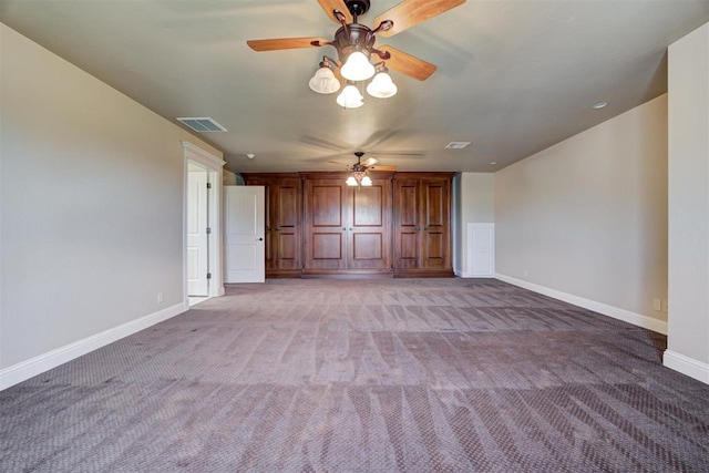 unfurnished bedroom with carpet floors