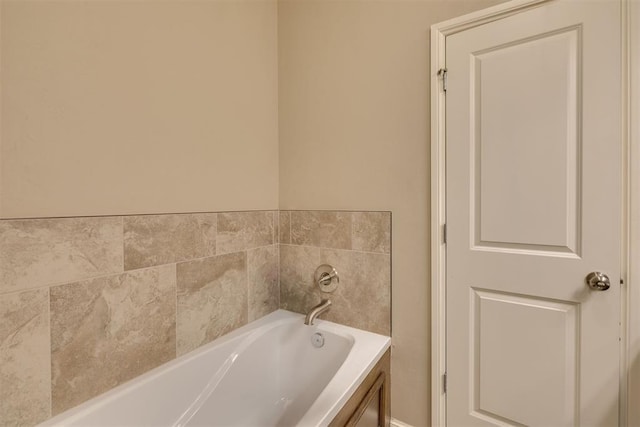 8609 SW 36th Ter, Oklahoma City, OK 73179 - full bathroom with a garden tub