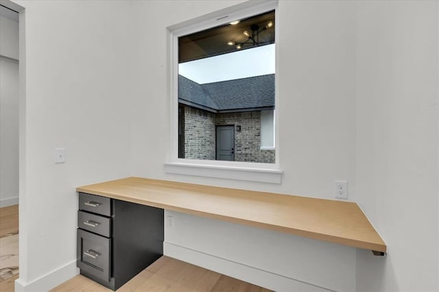 3305 Sugar Maple Way, Oklahoma City, OK 73179 - unfurnished office featuring light wood finished floors