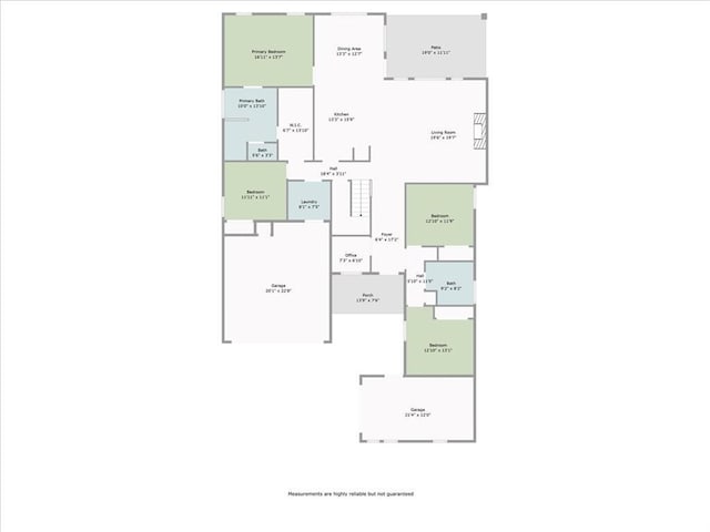 3305 Sugar Maple Way, Oklahoma City, OK 73179 - view of property floor plan