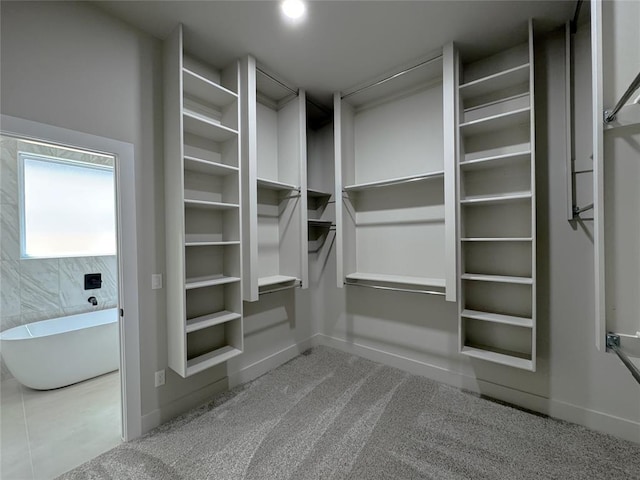 15521 Aparados Way, Edmond, OK 73013 - spacious closet featuring carpet