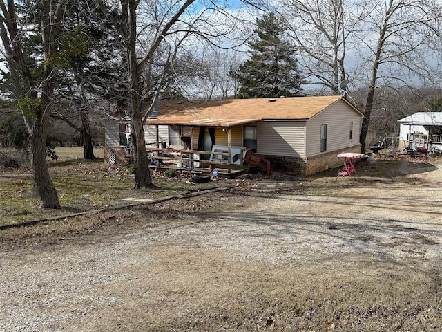 view of front of house